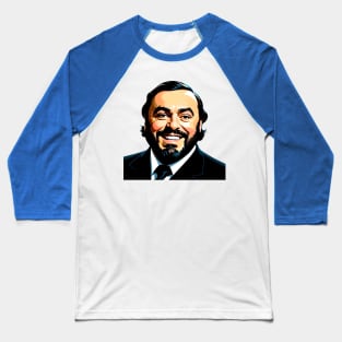 Luciano Pavarotti Baseball T-Shirt